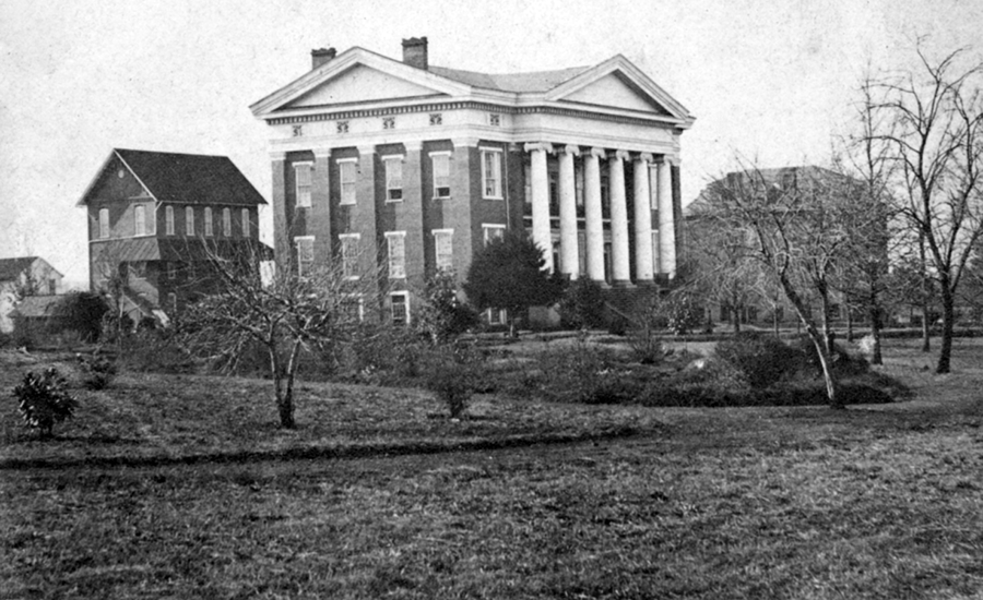 Photo of Manning Hall circa 1970 